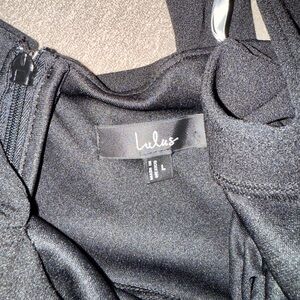 Lulu's Black Maxi Dress